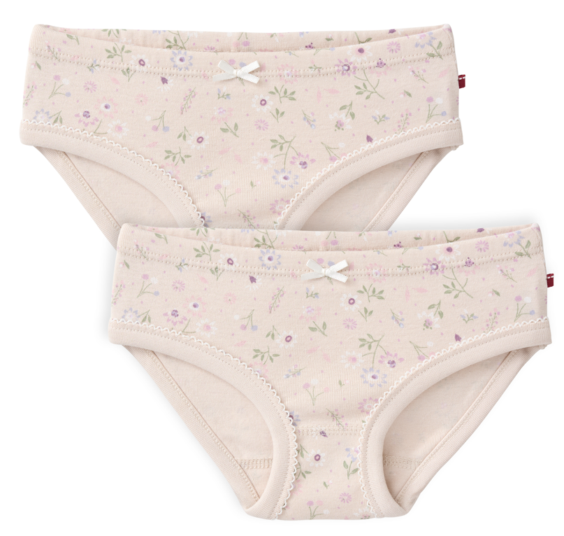 2er-Pack Slips, "Blumen/Rosa", PWO