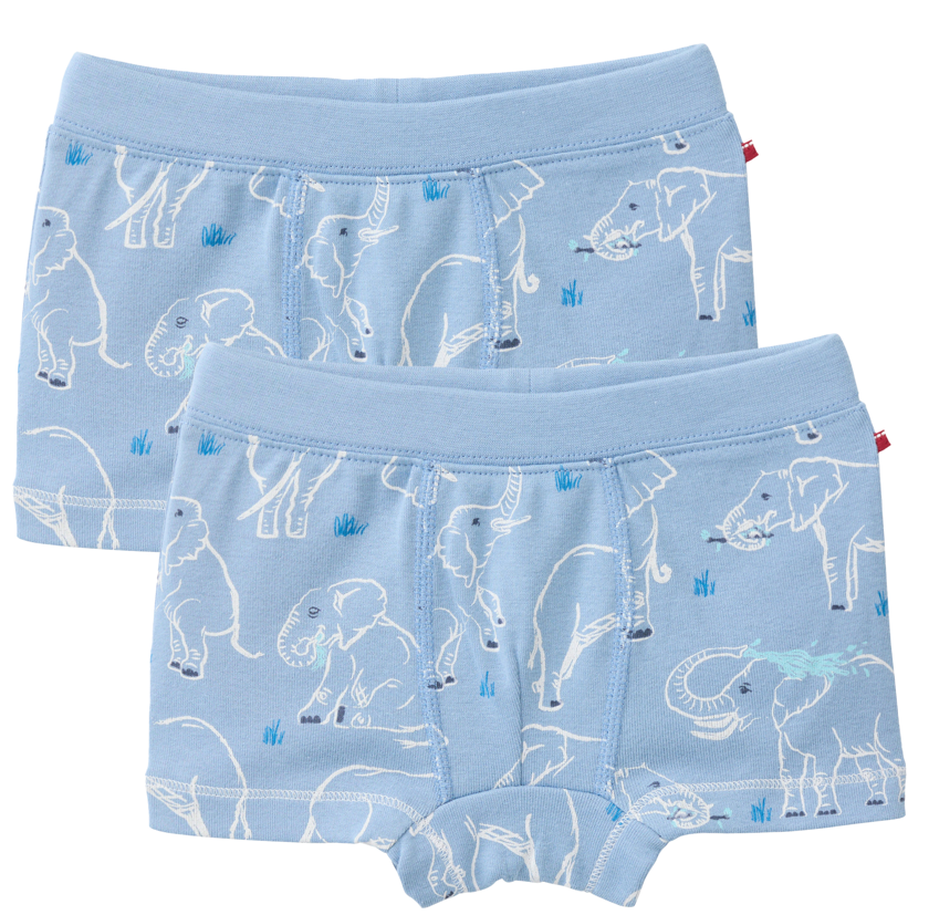 2-pack boxer shorts "Elephants", PWO