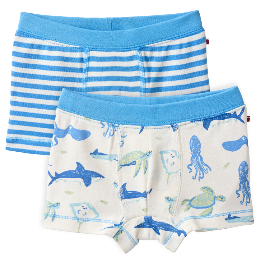 2-pack of boxer shorts "Sea animals", PWO