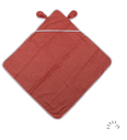 Hooded towel with ears 80x80, Popolini
