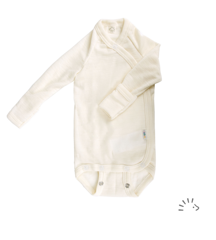 Body cache-coeur, 70% laine 30% soie, Popolini