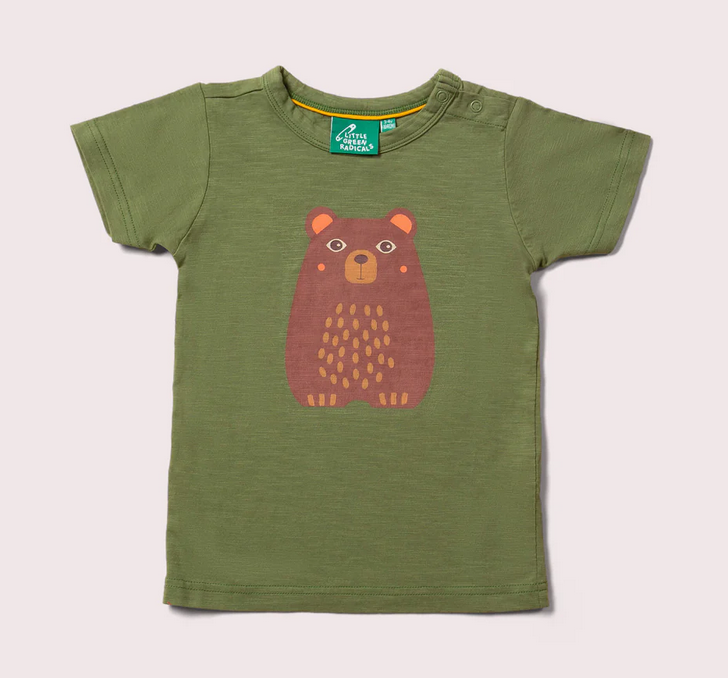 Kurzarm-T-Shirt , Bär, LGR