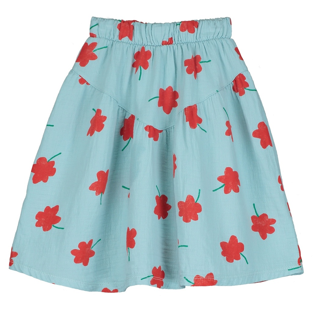 Jupe mi-longue "POPPYS ALLOVER", LötieKids