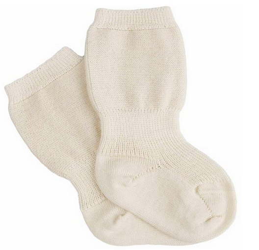 Baby Socks for thick legs 68-74 natural, Grödo (LNDF)