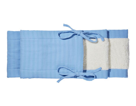 Bio-Bettumrandung Teddyplüsch & muslin, Cotonea 
