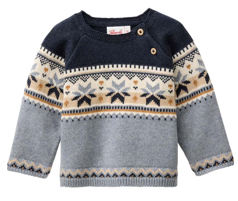 Baby knitted sweater, PWO