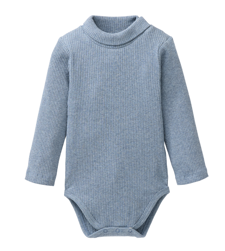 Baby Langarm Body Rollkragen, PWO