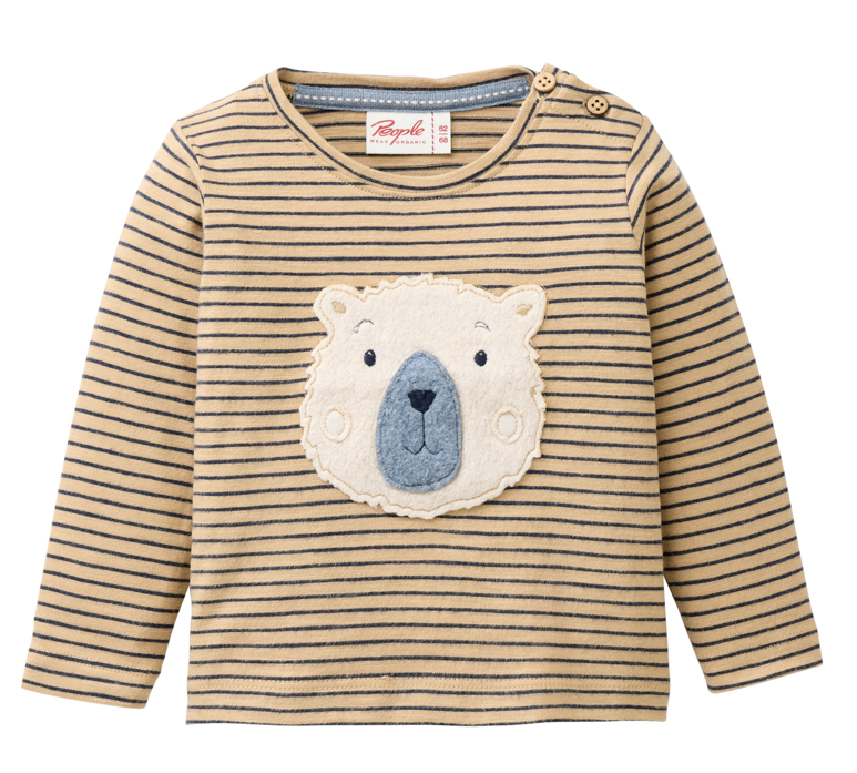 Baby Langarmshirt "Bär", PWO