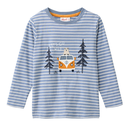 Long-sleeved shirt "Light blue/striped", PWO