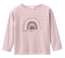 T-shirt à manches longues "Arc-en-ciel/rayé", PWO