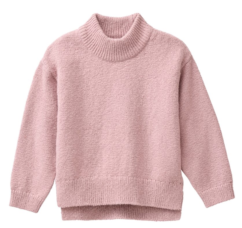 Strick-Pullover mit Kragen, PWO