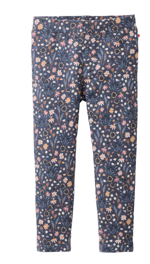 Treggings "Dark Blue/Flowers", PWO