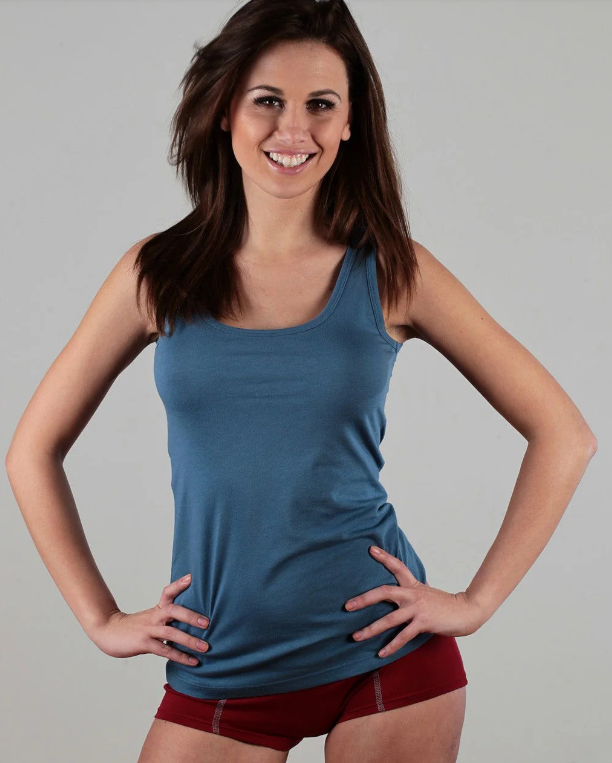 Tanktop 100% Baumwolle, Albero-Natur