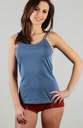 Spaghetti strap tops 100% organic cotton, Albero-Natur