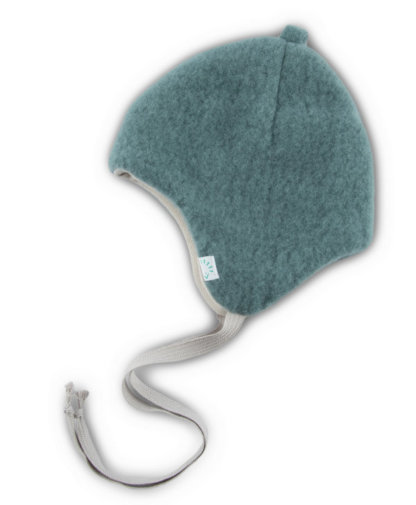 Bonnet bébé en laine polaire, Popolini