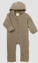 Zip-Overall, Woll-Fleece mit Kapuze,Engel