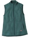 Wool felt women's vest, Disana