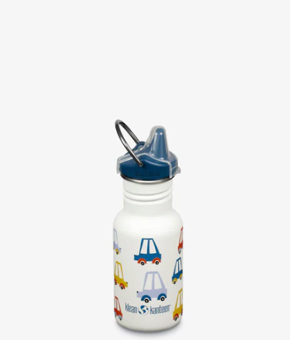 Kid Classic Trinkflasche (355 ml) mit auslaufsicherem Verschluss, Cars, Klean Kanteen  
