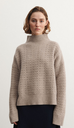 Gestrickter Lammwolle Sweater.FUB