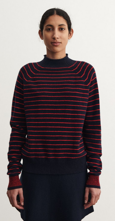 Gestrickter Lammwolle Sweater, FUB