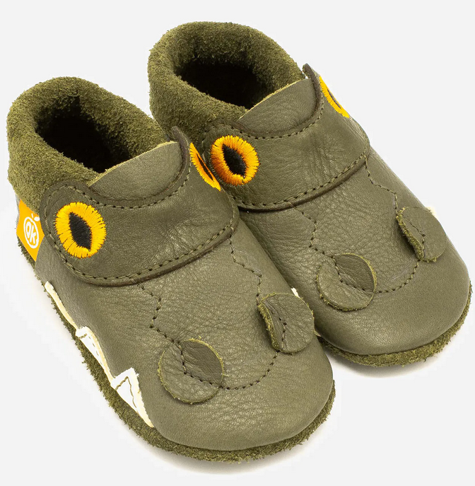 Chaussons enfant "Coco le Crocodile", Orangenkinder