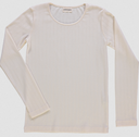 Eglantine Pointelle T-Shirt, Poudre Organic