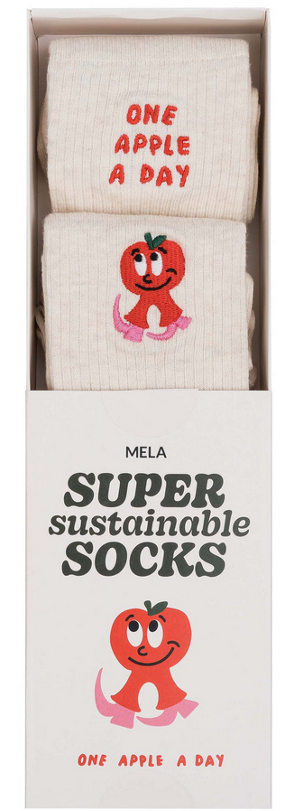 Unisex Ribbed Socks Artist Edition 2 Pairs, Mela