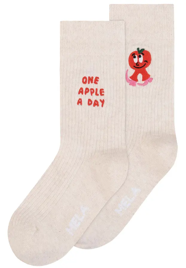 Unisex Ribbed Socks Artist Edition 2 Pairs, Mela