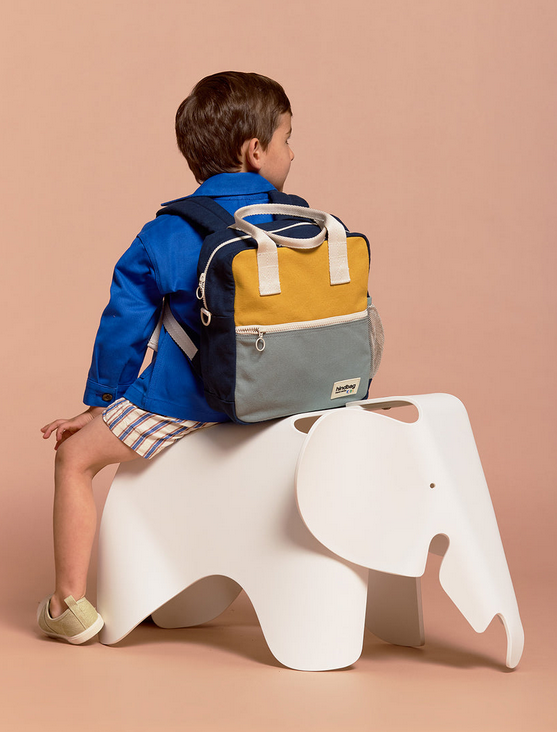 Rucksack Arthur dreifarbig, Hindbag