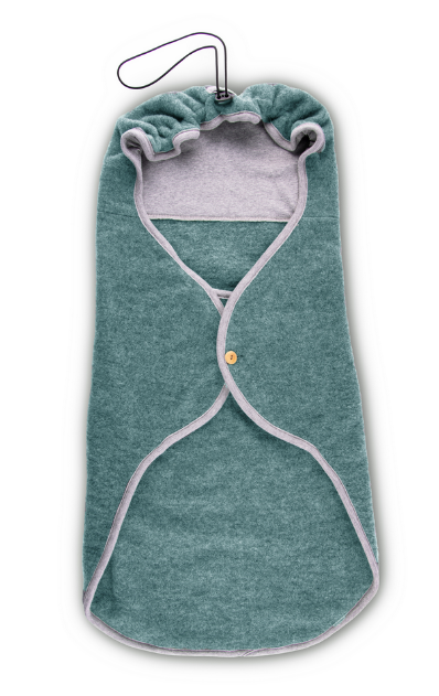 Fußsack für Autositz Wollfleece, Popolini