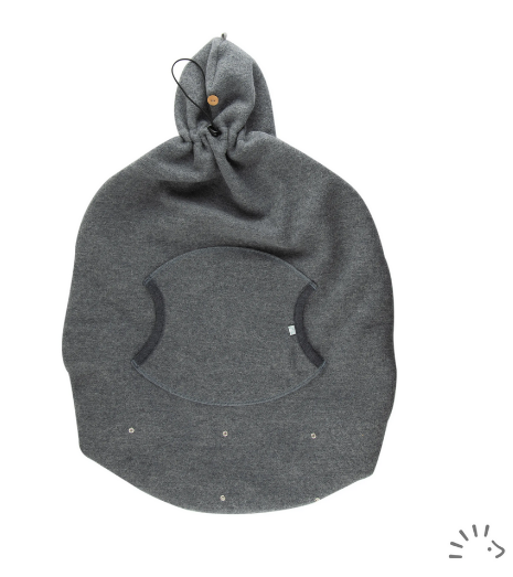 Tragehilfe cover aus Wollwalk, Popolini