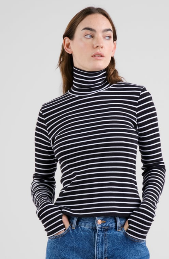 Ripptop Rollkragen Malma Stripe, Dedicated