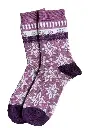 Chaussettes motif "Eisstern", Grödo