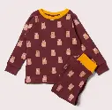 Bären braun Bio Pyjama, LGR