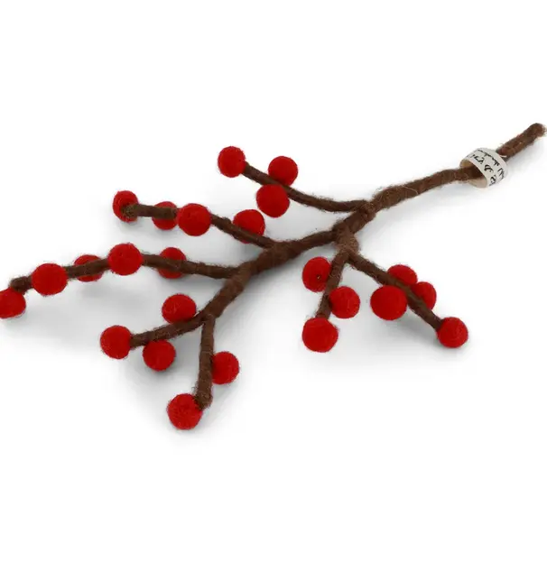 Branch red berries, GRY & SIF 