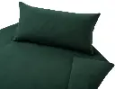 Organic Premium Flannel Bedding Classic "Pinie" 135x200+80x80, Cotonea 