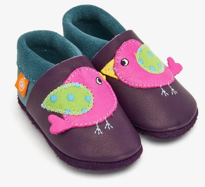 Slippers "Birdie", Orangenkinder