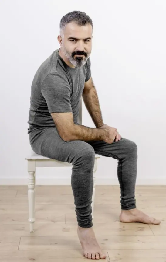 Men's wool leggings, Engel