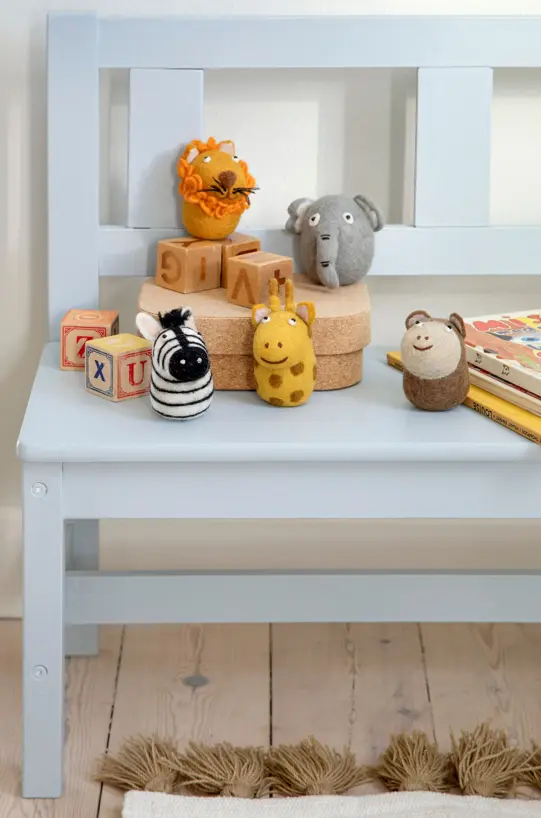 Safari Animals set of 5, Gry & Sif