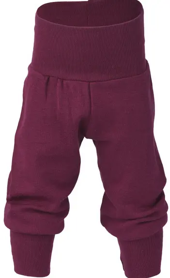 Babyhose Wolle/Seide orchidee 50/56, Engel (LNMM)