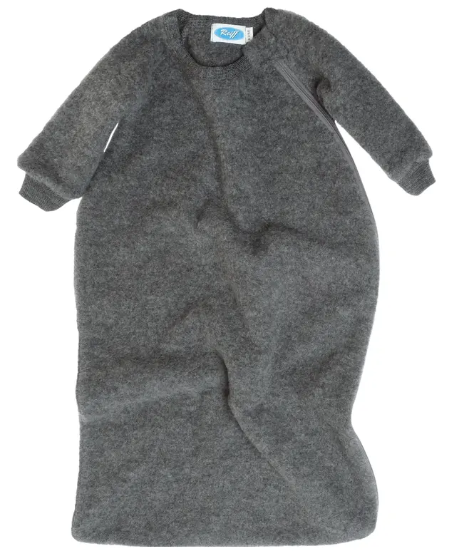 Schlafsack mit Arm Wollfleece fels 74/80, Reiff (LNMM)