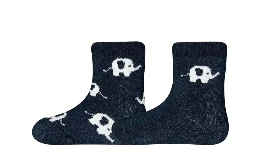 Thermal socks baby pack of 2 "Elephant", Ewers
