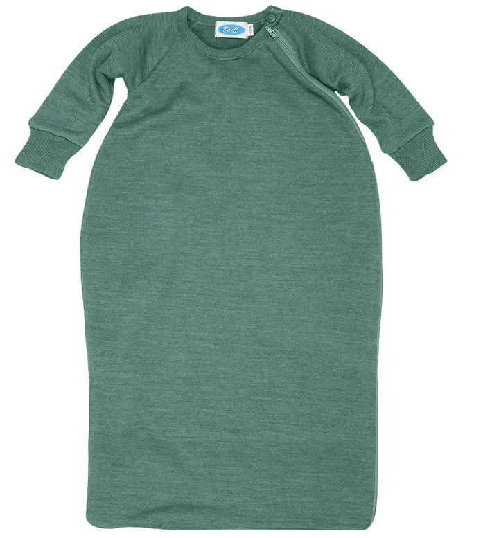 Sac de couchage en éponge de laine/soie avec manches, Reiff