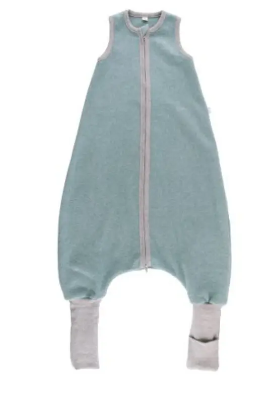 Sac de couchage avec pieds, en coton polaire, Popolini