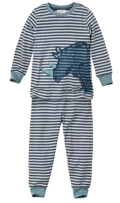 Pyjama "gestreift/nashorn", PWO