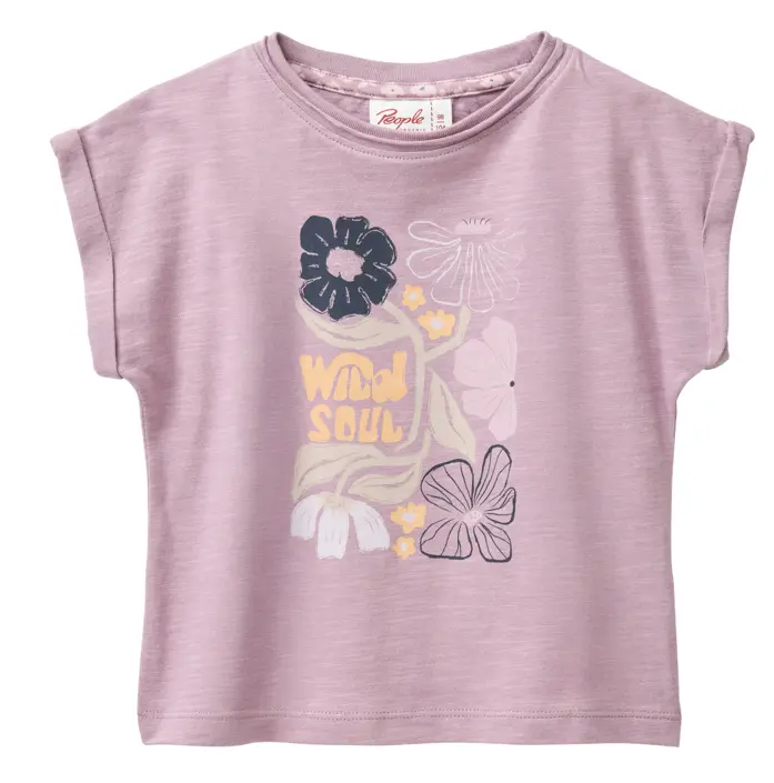 Kurzarmshirt "Blumen", PWO