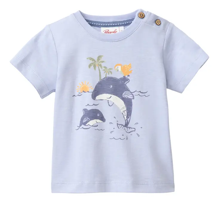 Baby Kurzarm Shirt "Wal", PWO
