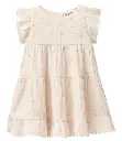 Baby muslin dress "Flowers", PWO