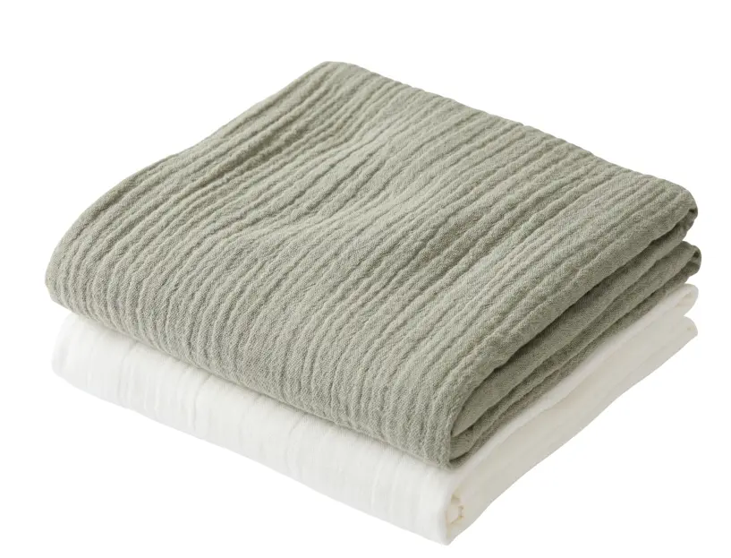 Lot de 2 couches en mousseline, PWO