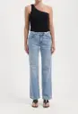 Carry Mid Straight Jeans, MUD 
